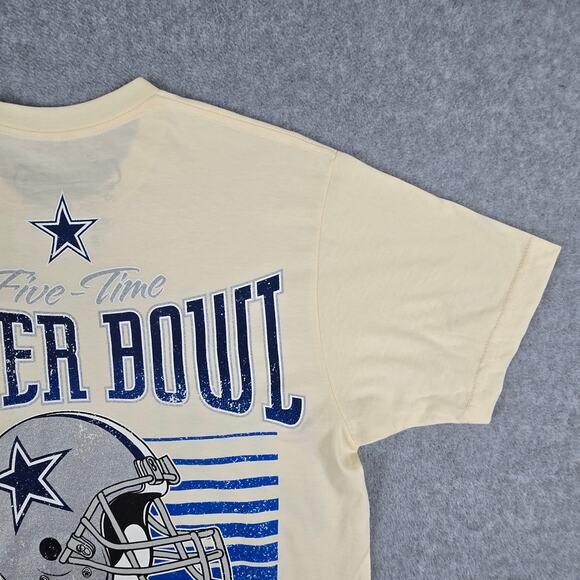 NWOT Dallas Cowboys Shirt Size Medium by Mitchell & Ness Super Bowl Graphic Tee - Picture 12 of 16